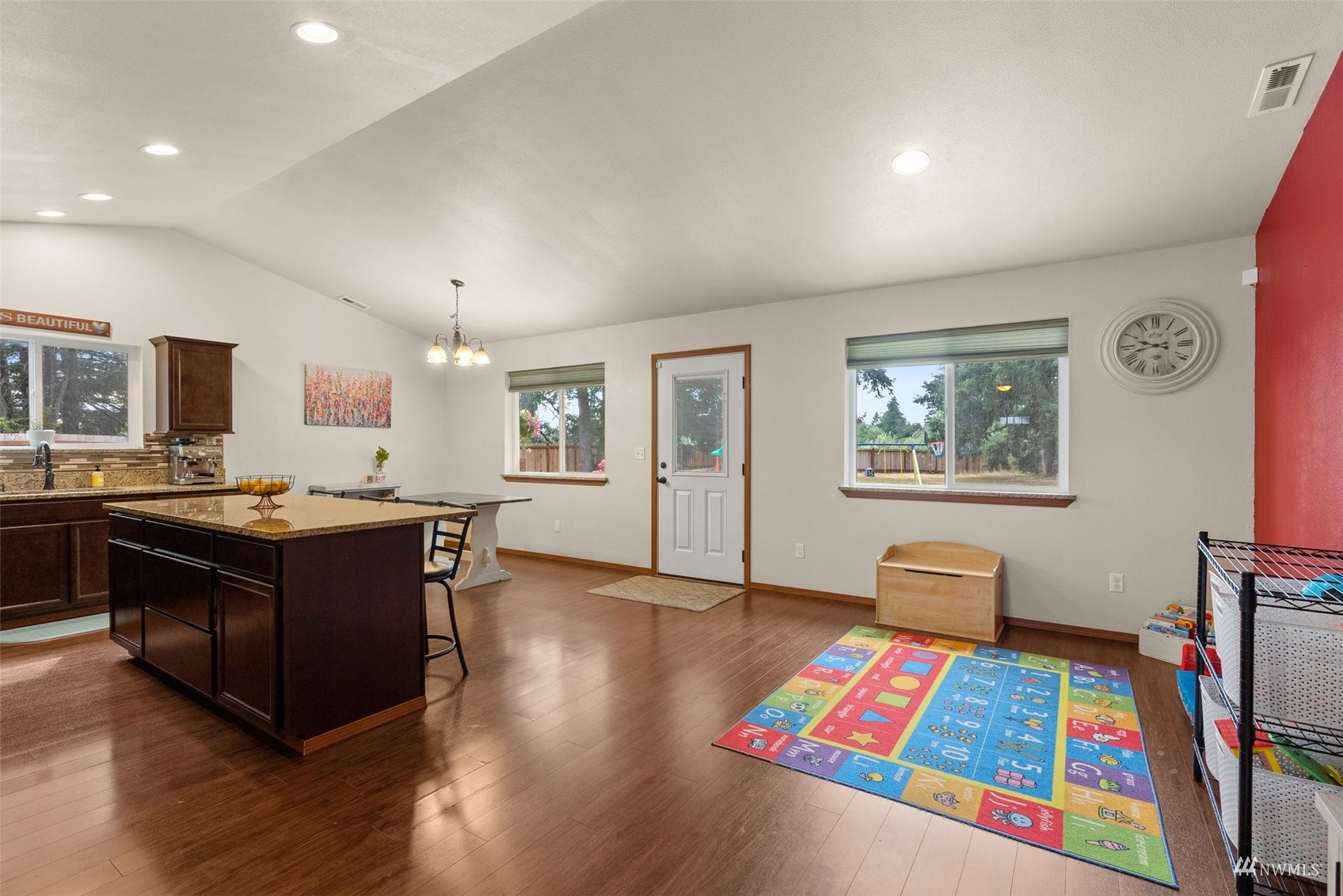 6320 192nd Lane Southwest Rochester, WA 98579 - Photo 14 of 30 a living room with furniture and a wooden floor