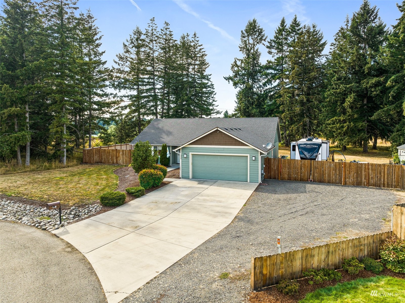 6320 192nd Lane Southwest Rochester, WA 98579 - Photo 2 of 30 swimming pool view with a seating space