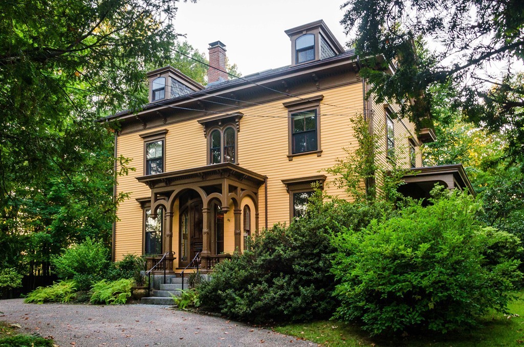 83 Elm Street Boston, MA 02130 - Photo 29 of 30 a front view of a house with plants