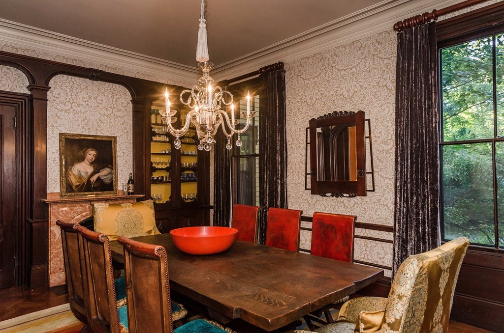 83 Elm Street Boston, MA 02130 - Photo 6 of 30 a view of a dining room with furniture window and outside view