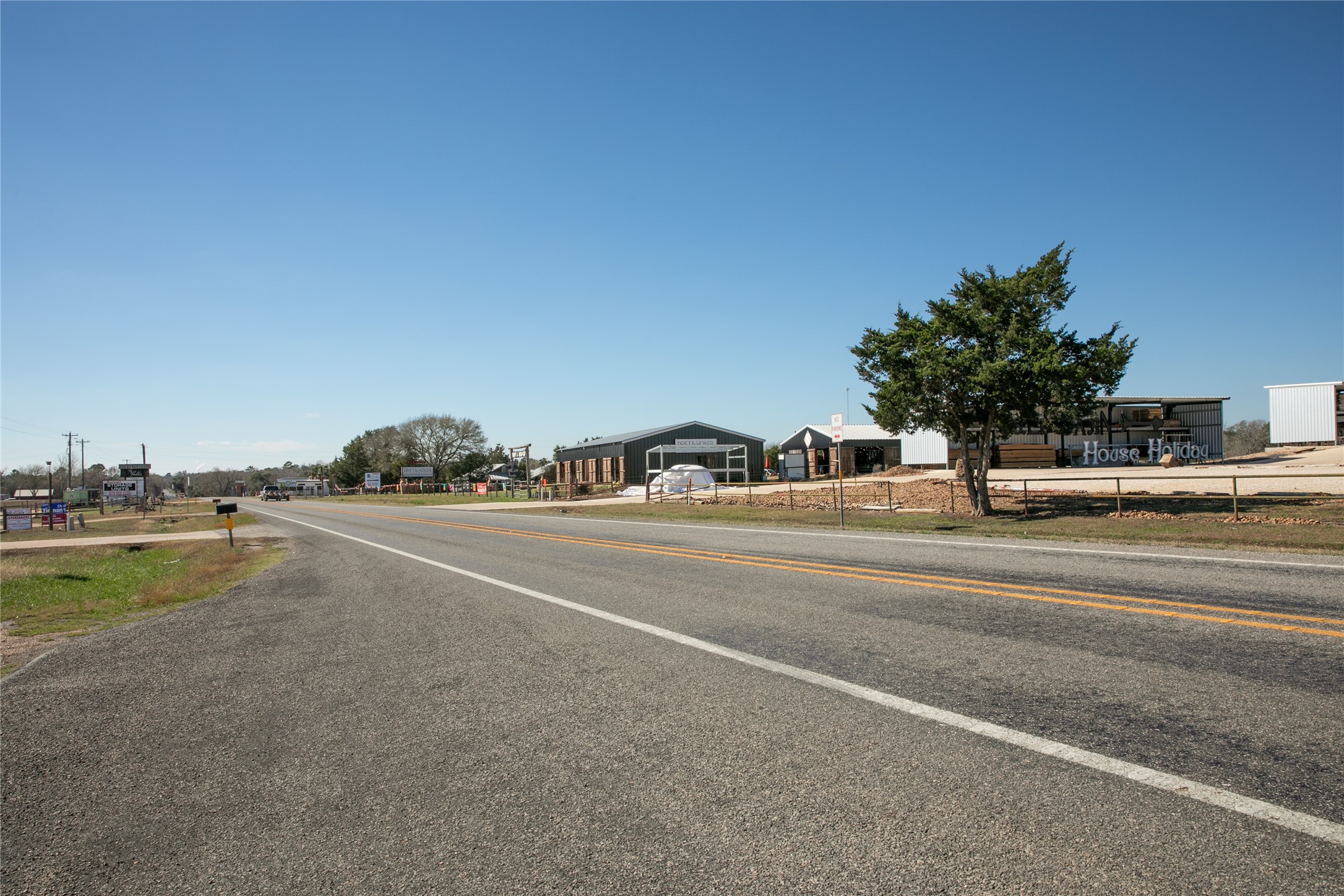 1503 Highway 237 Round Top, TX 78954 - Photo 4 of 25 a view of a street with houses