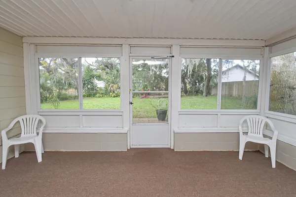 a very nice looking room with a large window