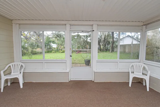 a very nice looking room with a large window