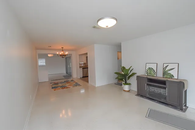 a view of front door