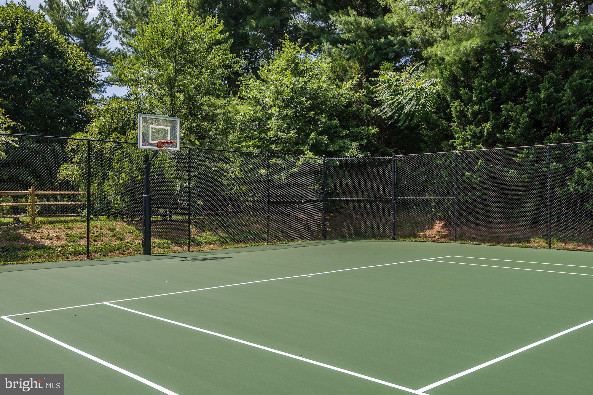 6 Beall Spring Court Potomac, MD 20854 - Photo 48 of 54 Tennis Court and Basketball Court