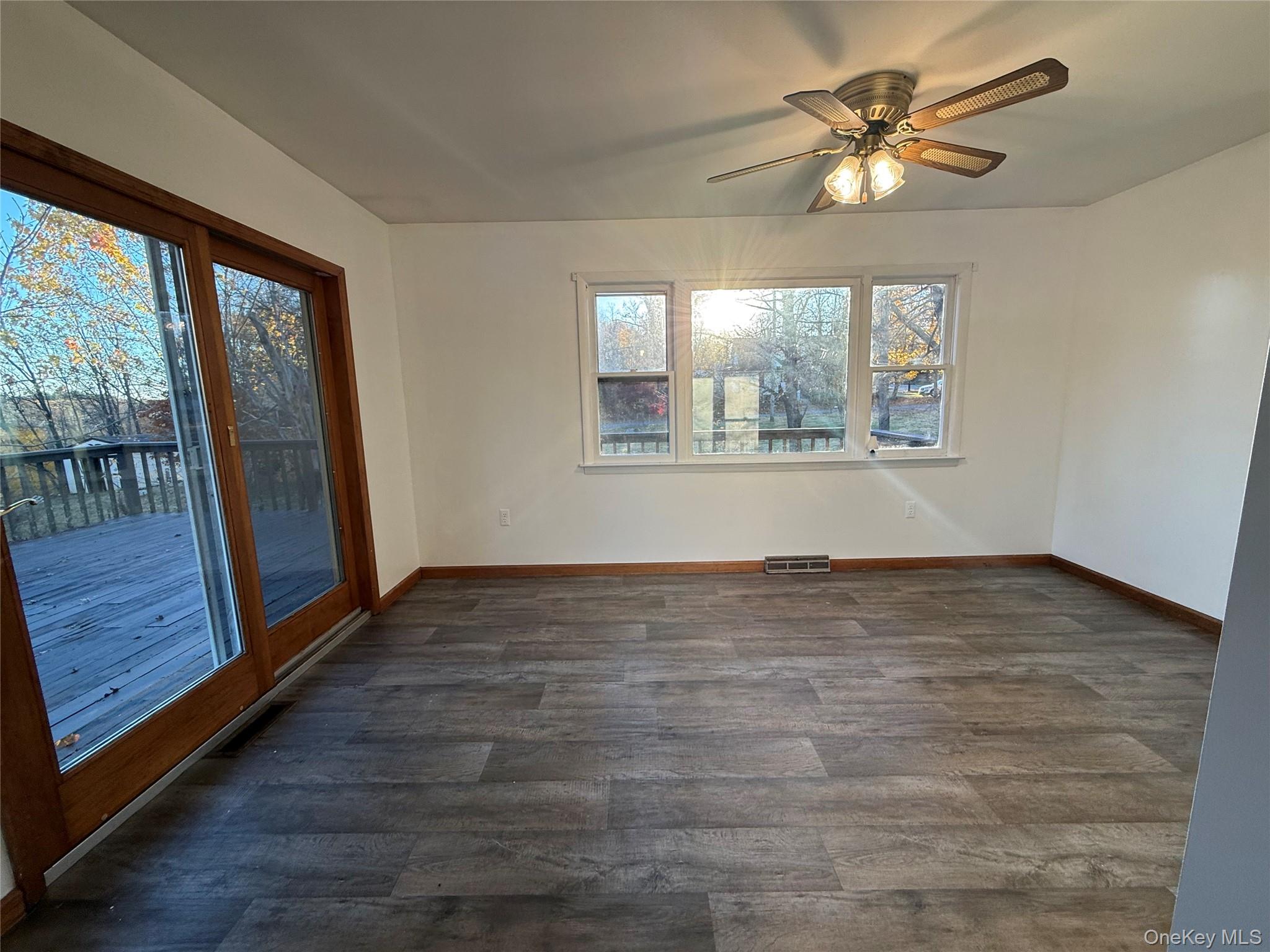 90 North Road Bloomingburg, NY 12721 - Photo 9 of 13 wooden floor in an empty room with a window