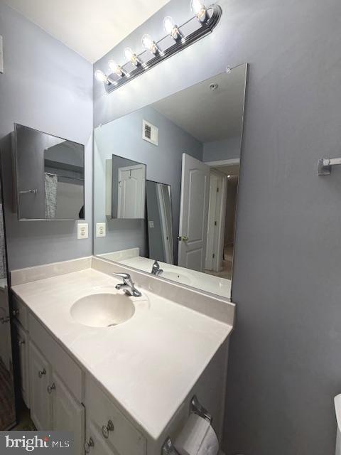 108 Leather Fern Way Frederick, MD 21702 - Photo 18 of 22 a bathroom with a sink vanity and a mirror