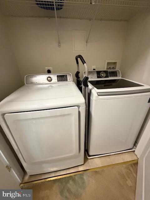 108 Leather Fern Way Frederick, MD 21702 - Photo 21 of 22 a utility room with dryer and washer