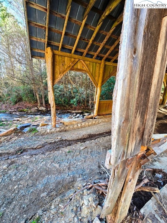 115 Little Horse Path Lansing, NC 28643 - Photo 30 of 33 a view of a backyard of a house