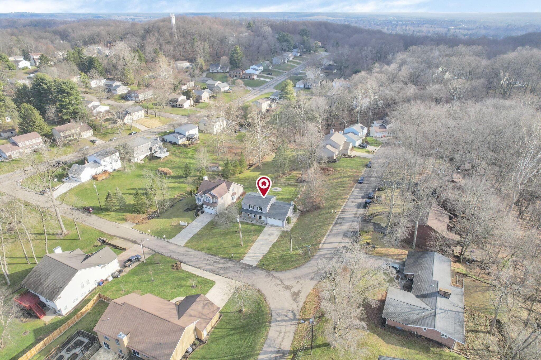 1160 Pembroke Road Newark, OH 43055 - Photo 54 of 58 Overhead Drone View