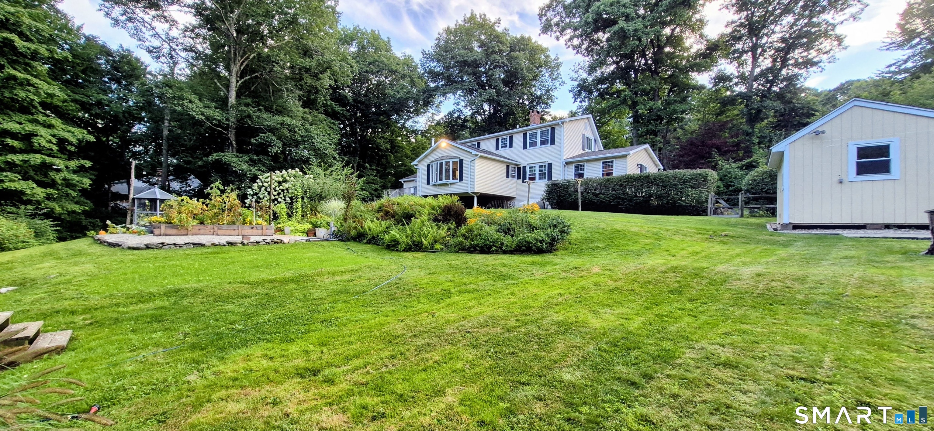 136 Wild Cat Hill Road Harwinton, CT 06791 - Photo 5 of 40 Back of house and shed