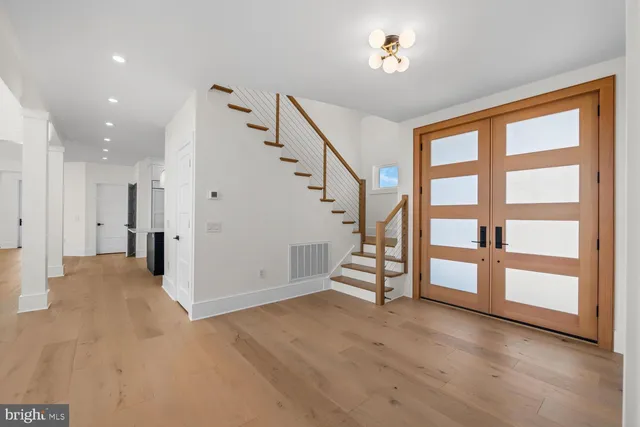 a stove top oven sitting inside of a room