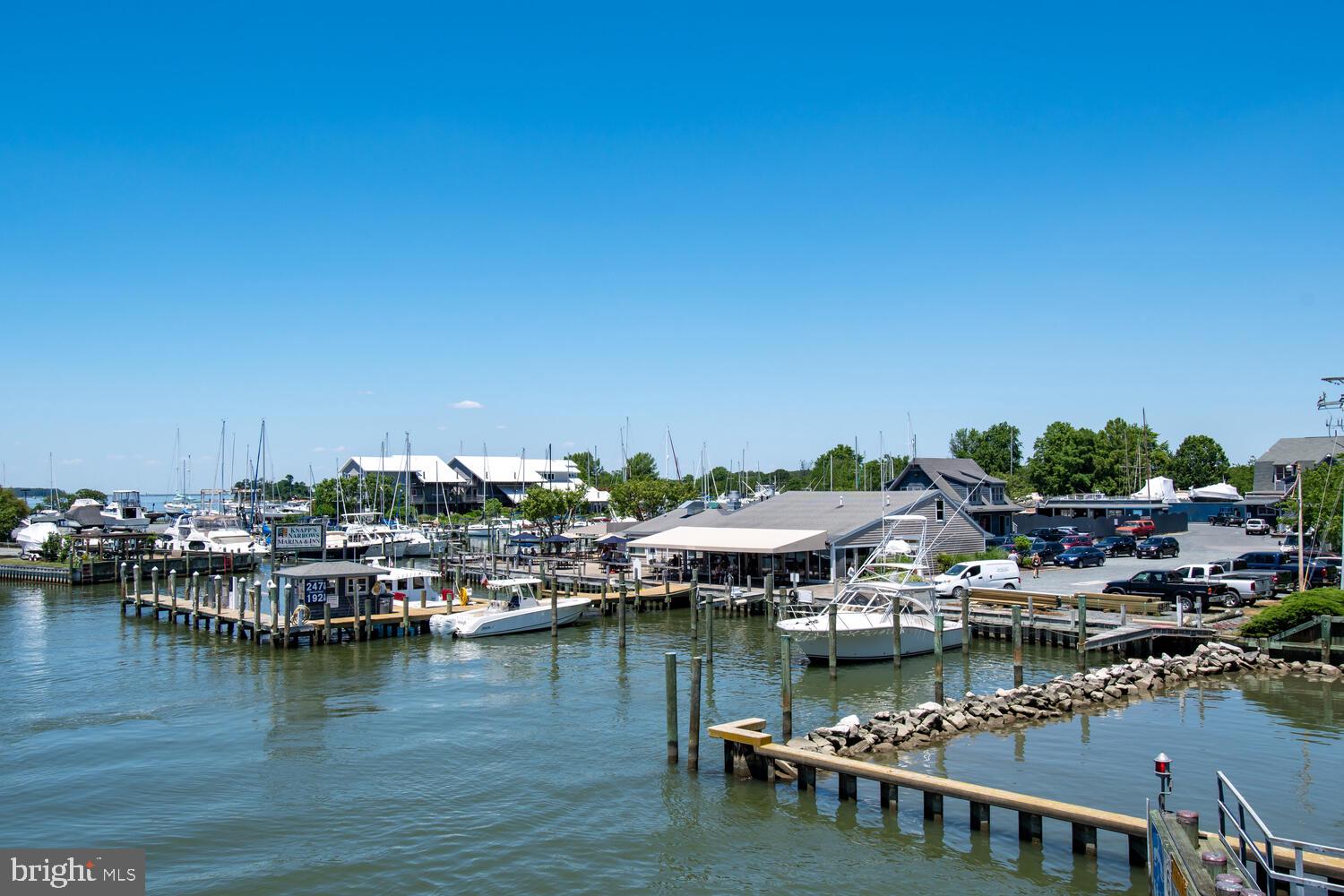 21485 Island Club Road Tilghman, MD 21671 - Photo 81 of 83 a view of a lake with boats and trees in the background