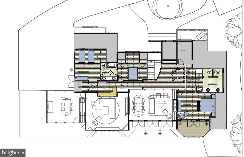 21485 Island Club Road Tilghman, MD 21671 - Photo 83 of 83 a picture of a bench in front of a building