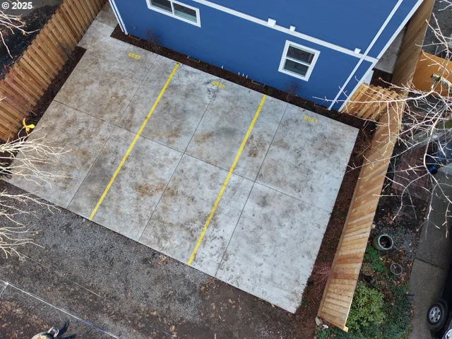 a view of a brick wall