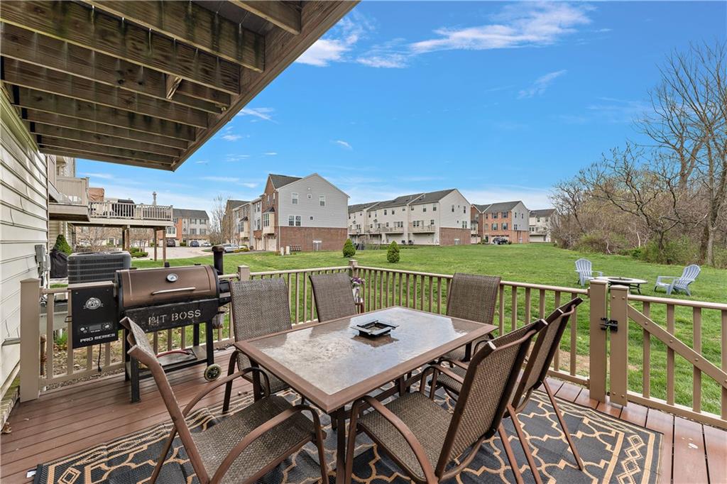 1203 Pointe View Drive Mars, PA 16046 - Photo 38 of 50 a view of a roof deck with furniture