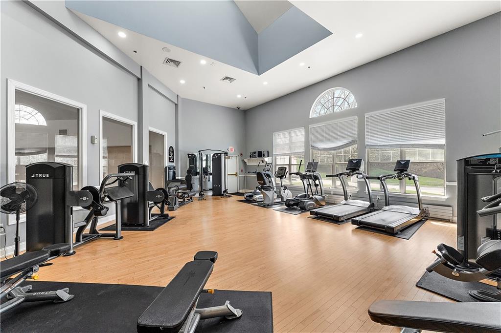 1203 Pointe View Drive Mars, PA 16046 - Photo 44 of 50 a view of a room with gym equipment