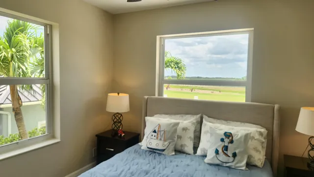 a view of a balcony with an outdoor space