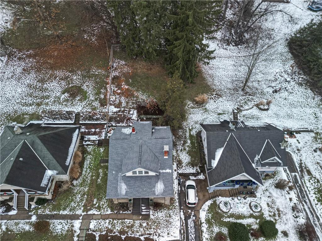 4263 Evergreen Road Pittsburgh, PA 15214 - Photo 22 of 24 an aerial view of a house with outdoor space