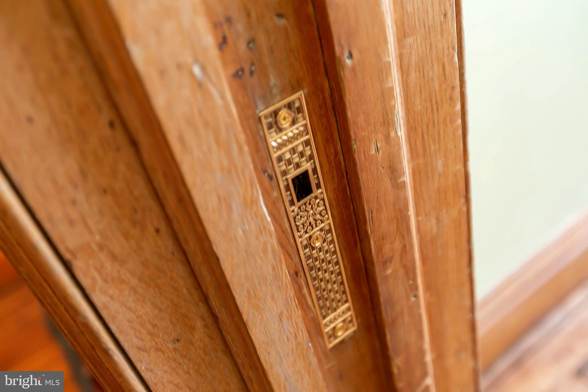 1931 St Paul Street Baltimore, MD 21218 - Photo 18 of 58 Pocket door detail