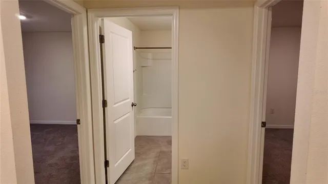 a view of front door