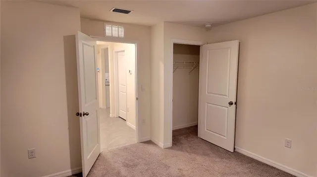 a backyard of a house