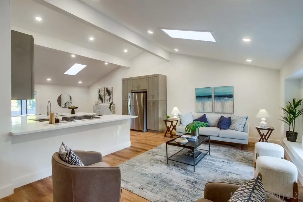 4793 54th Street San Diego, CA 92115 - Photo 13 of 74 a living room with furniture and a couch