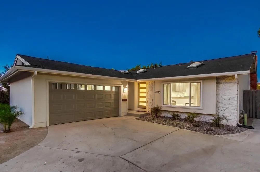4793 54th Street San Diego, CA 92115 - Photo 2 of 74 a view of a house with a street