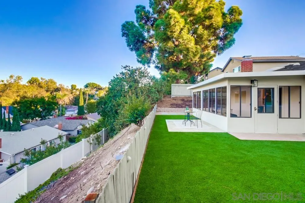 4793 54th Street San Diego, CA 92115 - Photo 56 of 74 a view of a house with a yard porch and sitting area