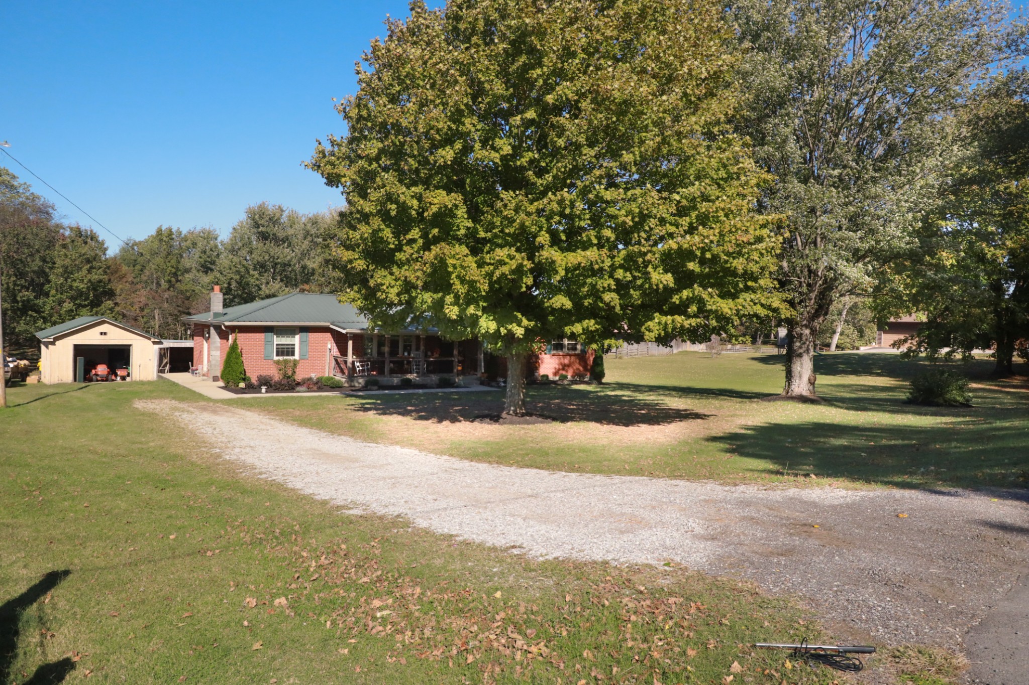 12354 Owens Chapel Road Springfield, TN 37172 - Photo 41 of 51 a front view of a house with a yard