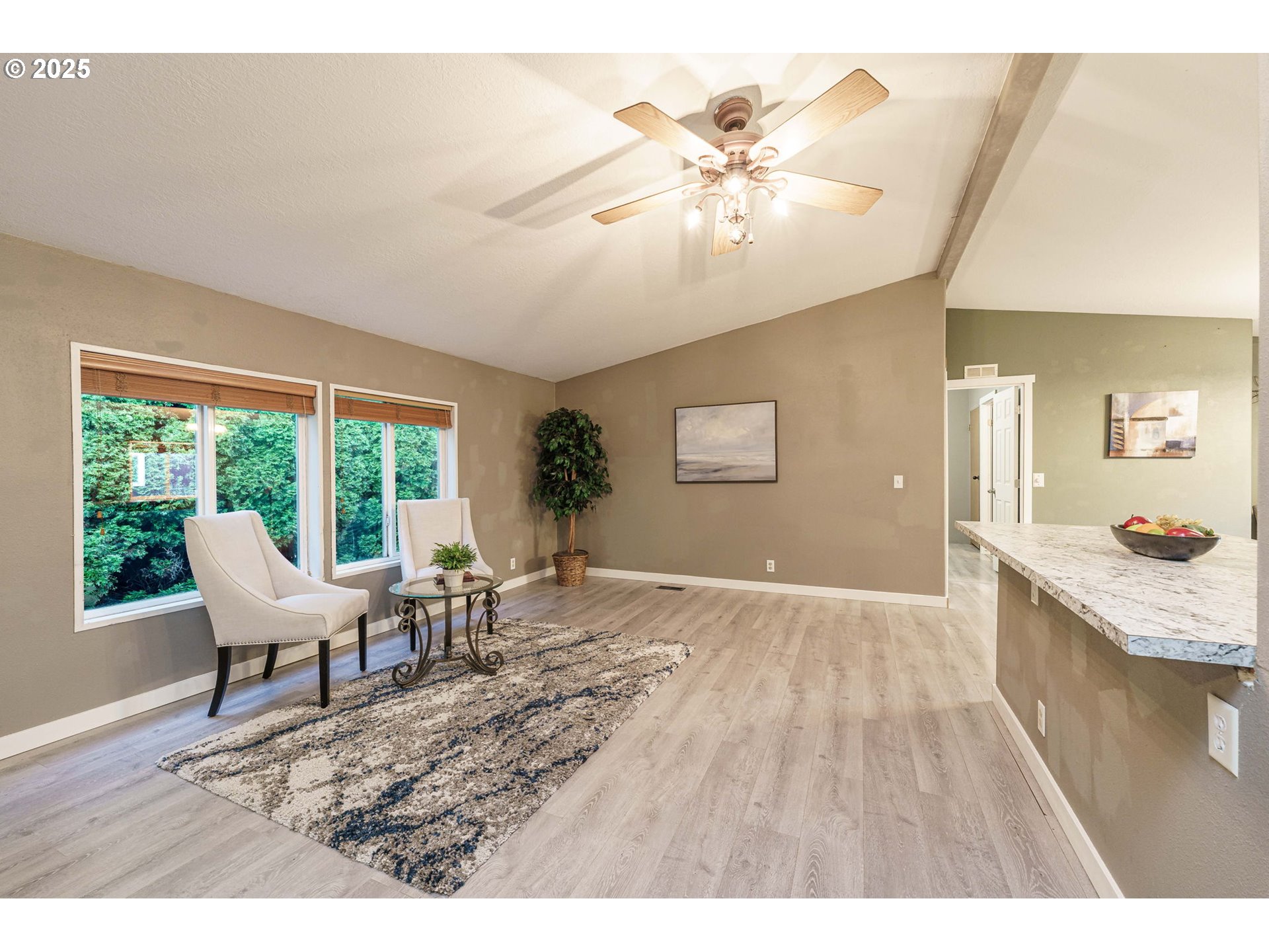 3777 Addy Street, Unit 17 Washougal, WA 98671 - Photo 5 of 25 a living room with furniture and a large window