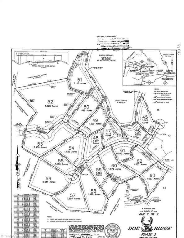 Lot 59 Staghorn Road Purlear, NC 28665 - Photo 12 of 35 Topo Map Lot 59