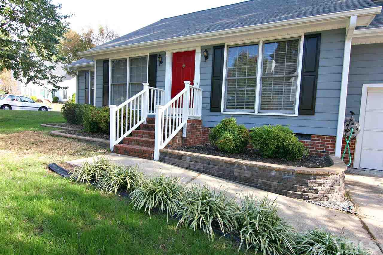2301 Florida Court Raleigh, NC 27615 - Photo 2 of 20 front view of a house with a yard