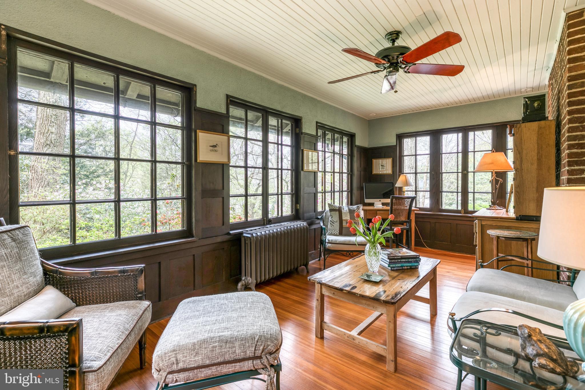 315 Edgevale Road Baltimore, MD 21210 - Photo 21 of 46 Sunroom/Family Room opens to rear stone terrace
