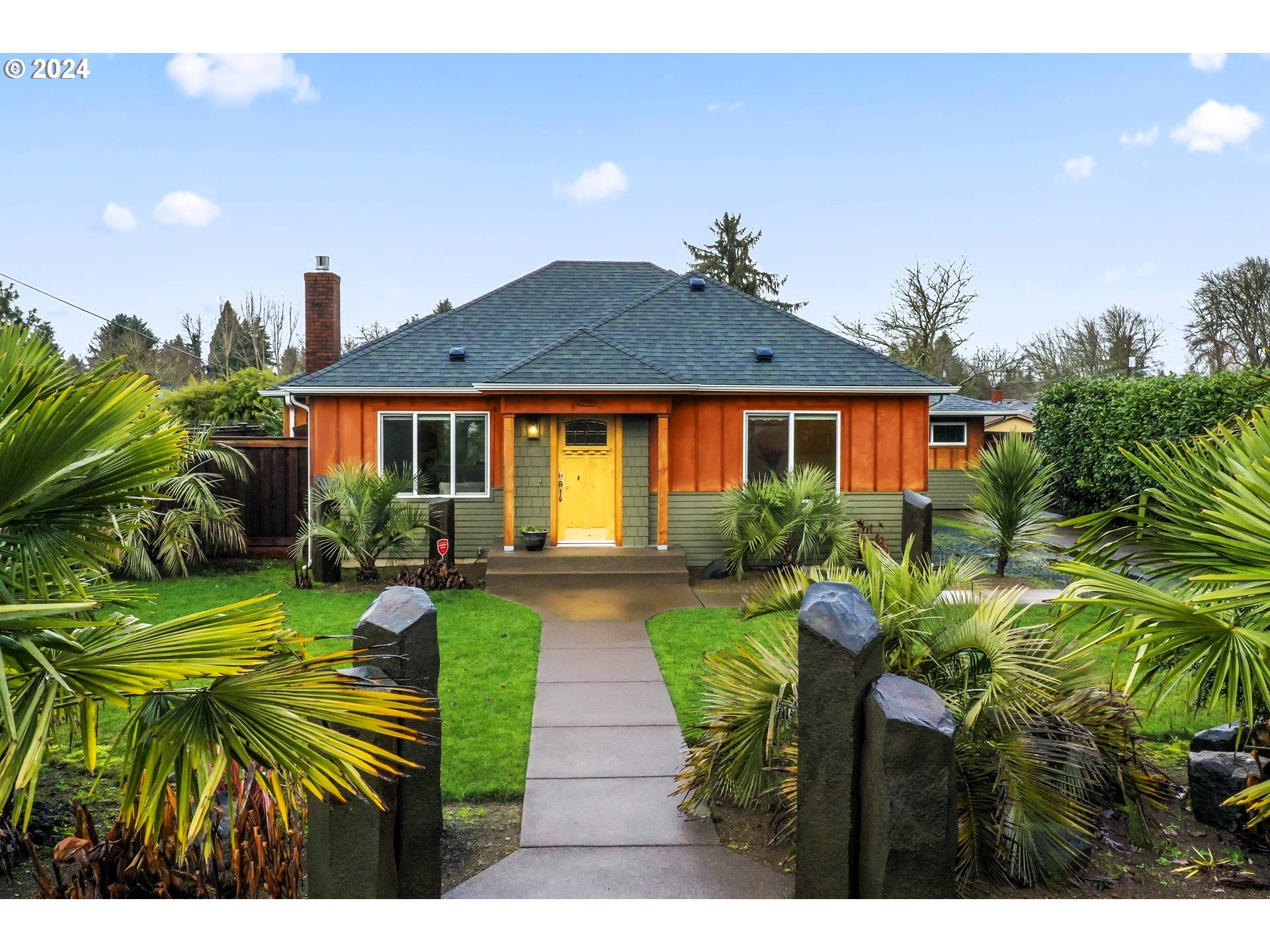 599 River Loop 2 Eugene, OR 97404 - Photo 1 of 25 a view of house in front of a big yard with potted plants