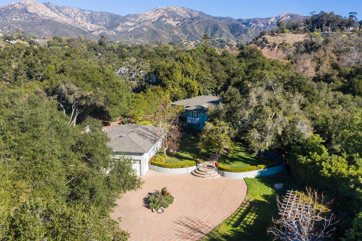 748 Mission Canyon Road Santa Barbara, CA 93105 - Photo 40 of 44 Aerial View