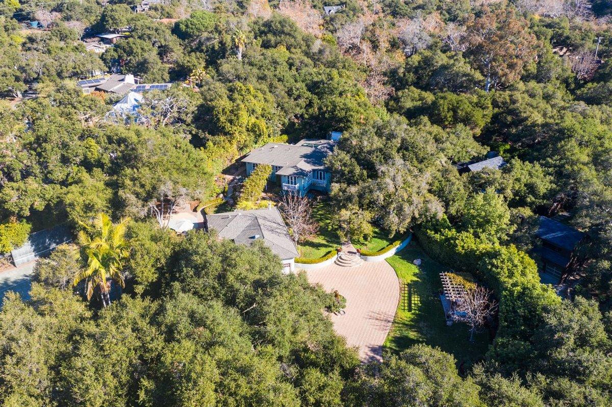 748 Mission Canyon Road Santa Barbara, CA 93105 - Photo 42 of 44 Aerial