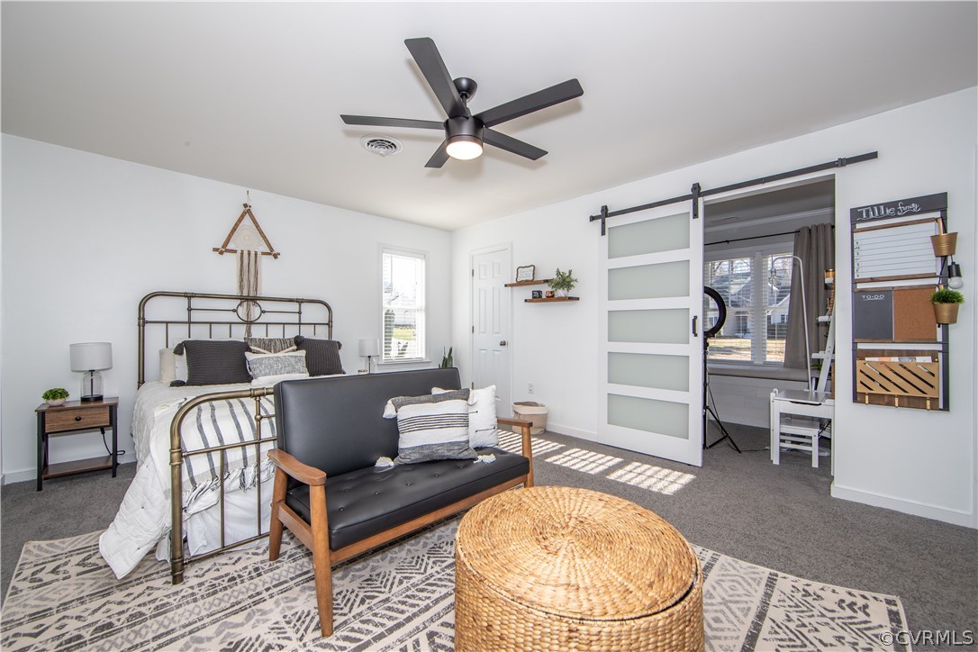 3121 Barnack Road Midlothian, VA 23112 - Photo 26 of 31 See! Sliding barn door leads to the alcove space o