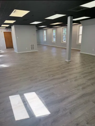 a view of wooden floor