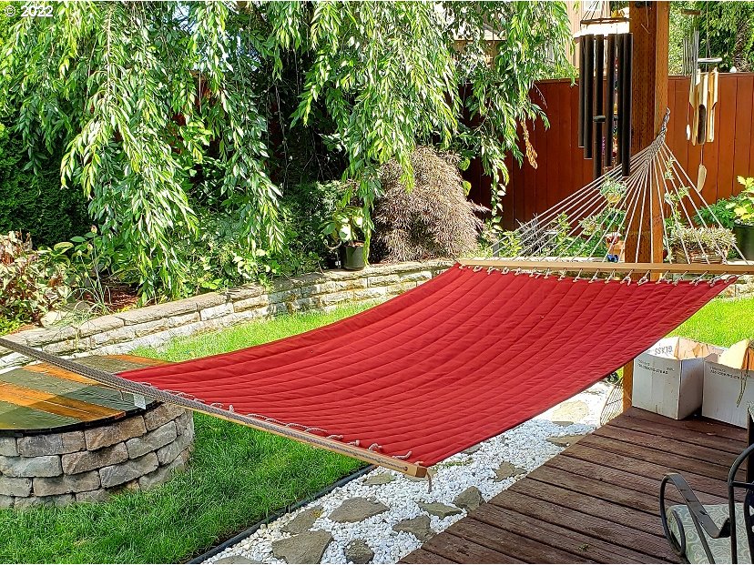 1254 Crystal Lane Lafayette, OR 97127 - Photo 8 of 25 a view of a wooden deck with a yard
