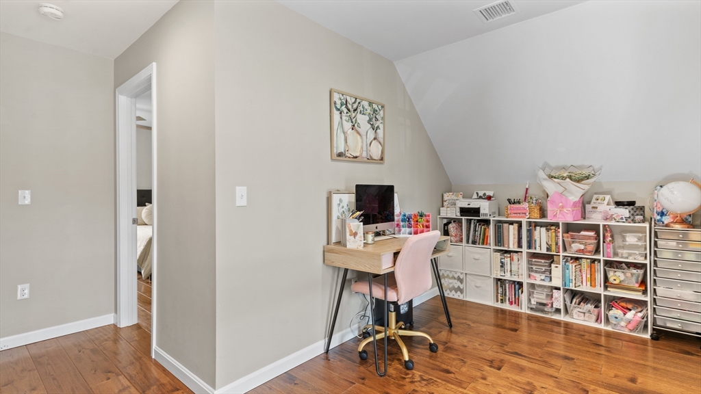 96 Town Farm Road Warren, MA 01083 - Photo 23 of 39 a view of a workspace with furniture and toys