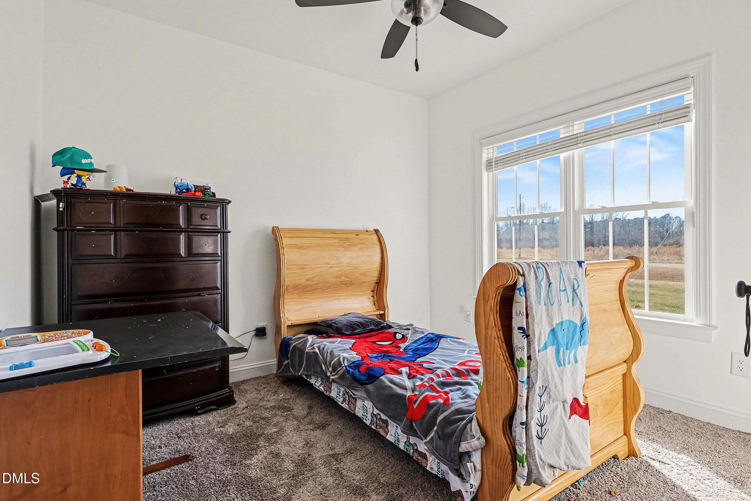 5117 Joe Ellen Road Battleboro, NC 27809 - Photo 18 of 29 a bedroom with bed and a window