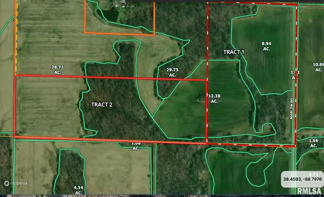 $158,375 | 0 East Monet Road, Texico, IL 62889