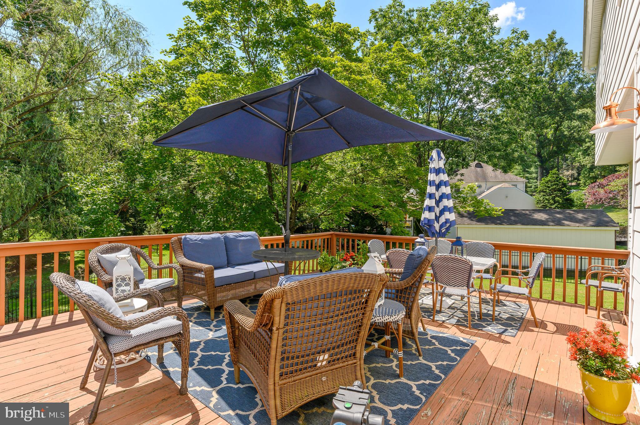 225 Hansell Road Newtown Square, PA 19073 - Photo 29 of 30 back Deck