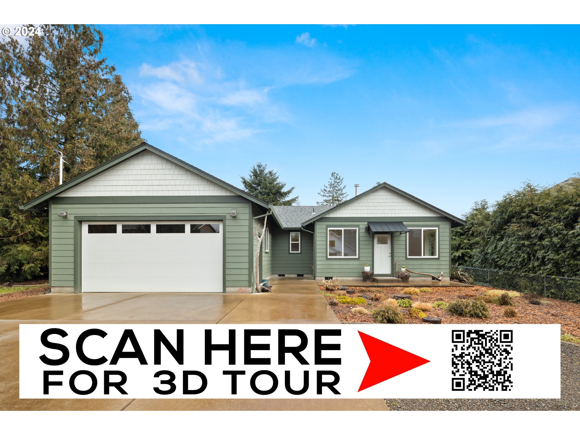 23300 Northwest Bravo Road Buxton, OR 97109 - Photo 47 of 47 a front view of a house with a garden