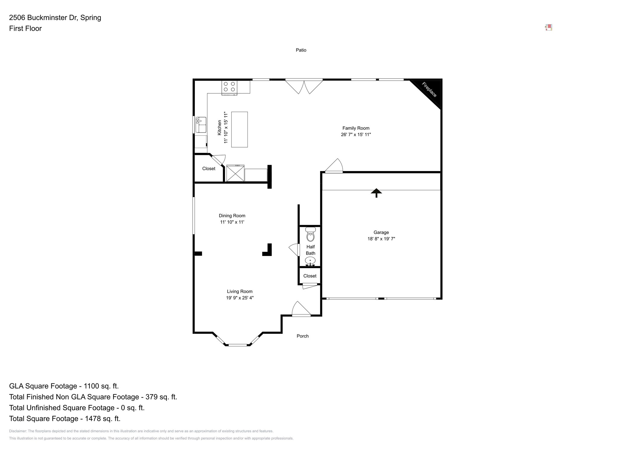2506 Buckminster Drive Spring, TX 77386 - Photo 21 of 22