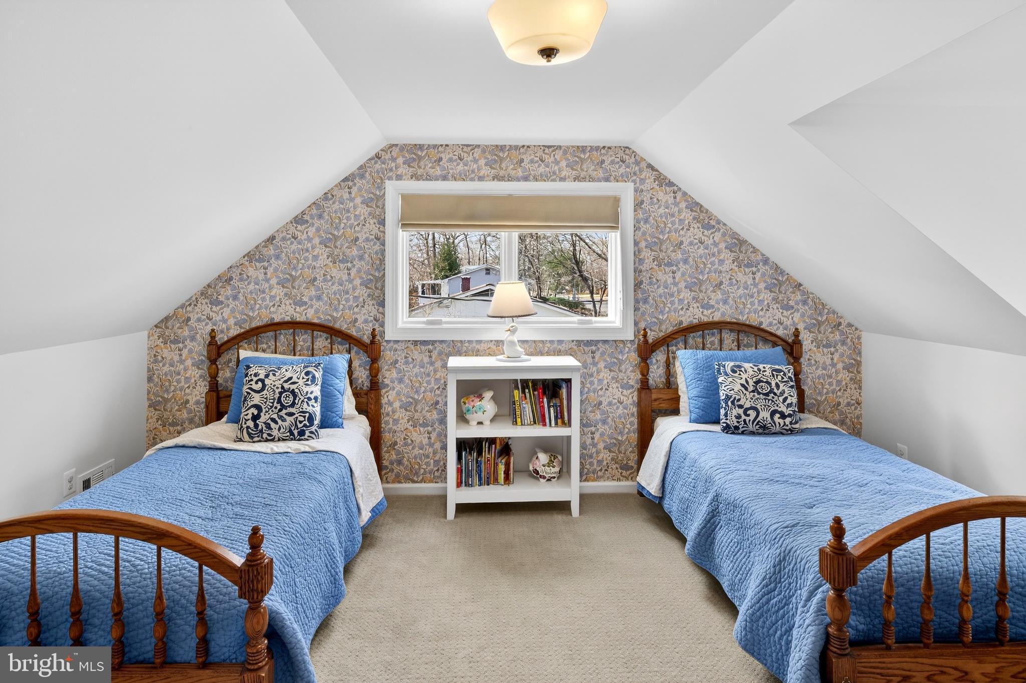 1507 Manor View Road Davidsonville, MD 21035 - Photo 20 of 45 a bedroom with a bed and a fireplace
