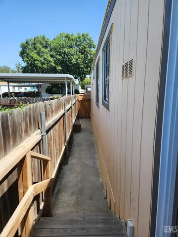 a view of balcony with deck