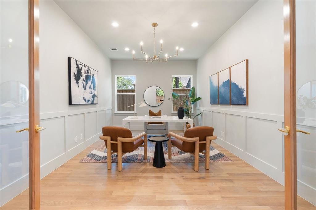 6437 Churchill Way Dallas, TX 75230 - Photo 6 of 38 a workspace with furniture and a window