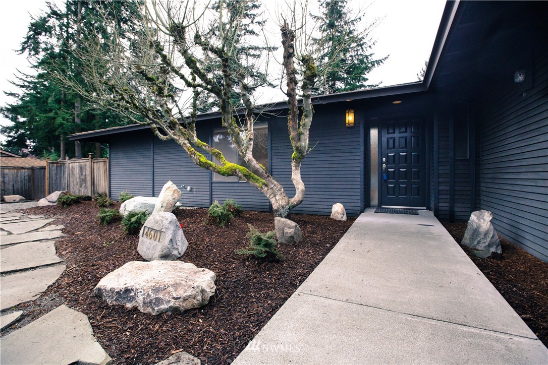 4601 Northeast 24th Street Renton, WA 98059 - Photo 2 of 25 a view of a house with a yard and a large tree